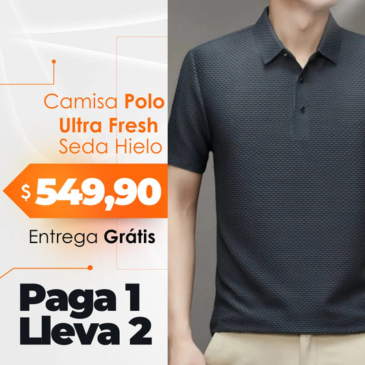 [COMPRA 1 Y LLEVA 2] Polo Ultra Fresh – Tecnología, estilo y cero arrugas